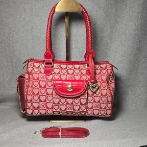 Brighton Red Heart Satchel